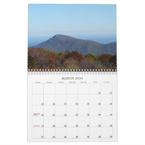 Shenandoah National Park Calendar Zazzle