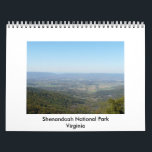 Shenandoah National Park Calendar<br><div class="desc">Nature photos from Shenandoah National Park,  Skyline Drive in central Virginia</div>