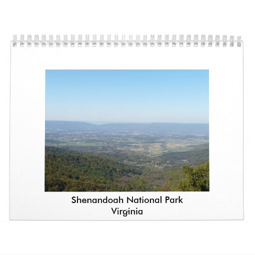 Shenandoah National Park Calendar Zazzle