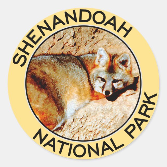 Shenandoah National Park Classic Round Sticker (Front)