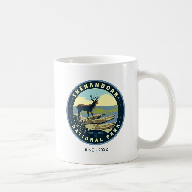 Shenandoah National Park Coffee Mug (Right)