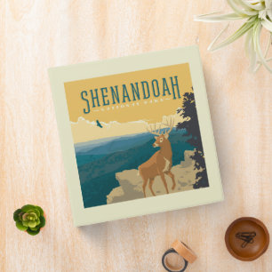 Shenandoah National Park Deer 3 Ring Binder
