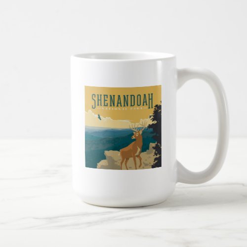 Shenandoah National Park  Deer Coffee Mug