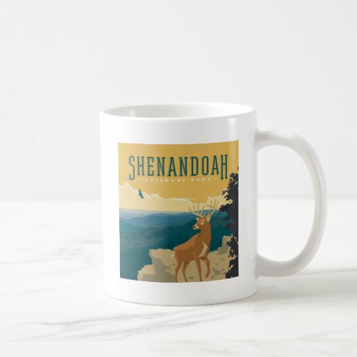 Shenandoah National Park  Deer Coffee Mug