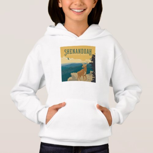 Shenandoah National Park  Deer Hoodie