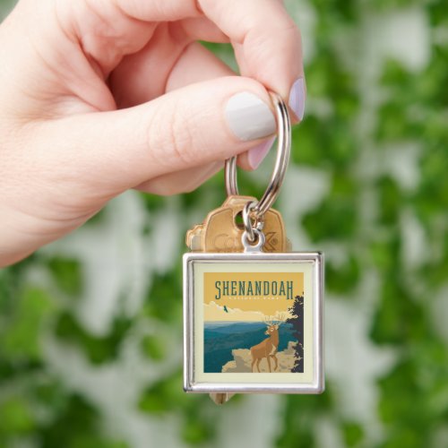 Shenandoah National Park  Deer Keychain