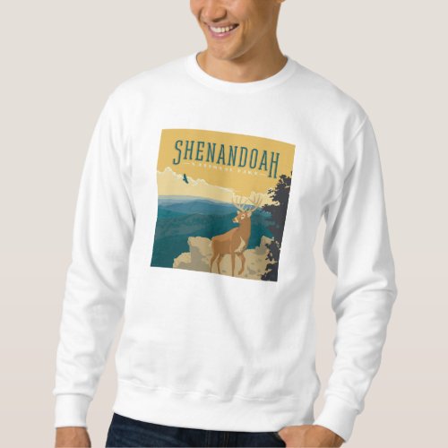 Shenandoah National Park  Deer Sweatshirt