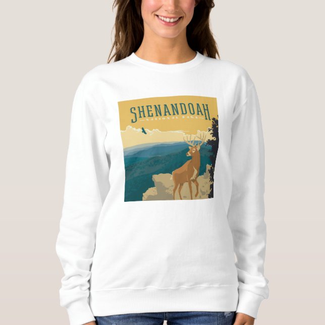 Shenandoah National Park | Deer Sweatshirt (Front)