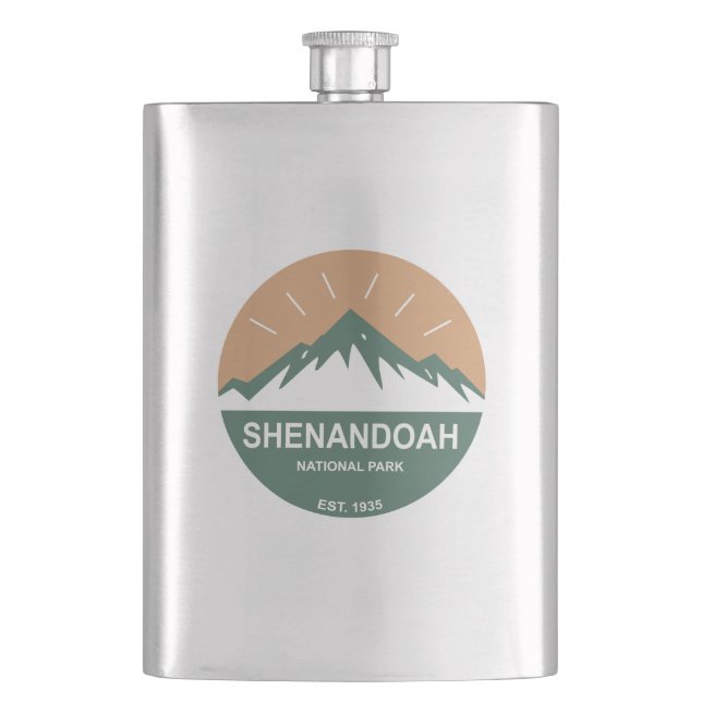 Shenandoah National Park Flask (Front)