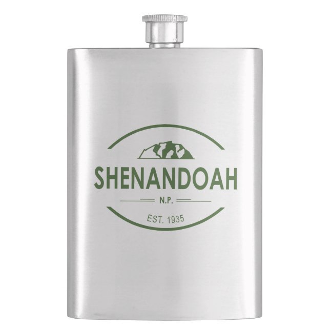 Shenandoah National Park Flask (Front)