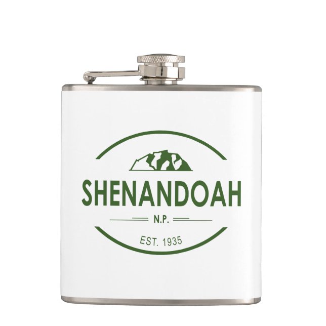 Shenandoah National Park Flask (Front)