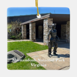 Shenandoah National Park in Virginia Ceramic Ornament