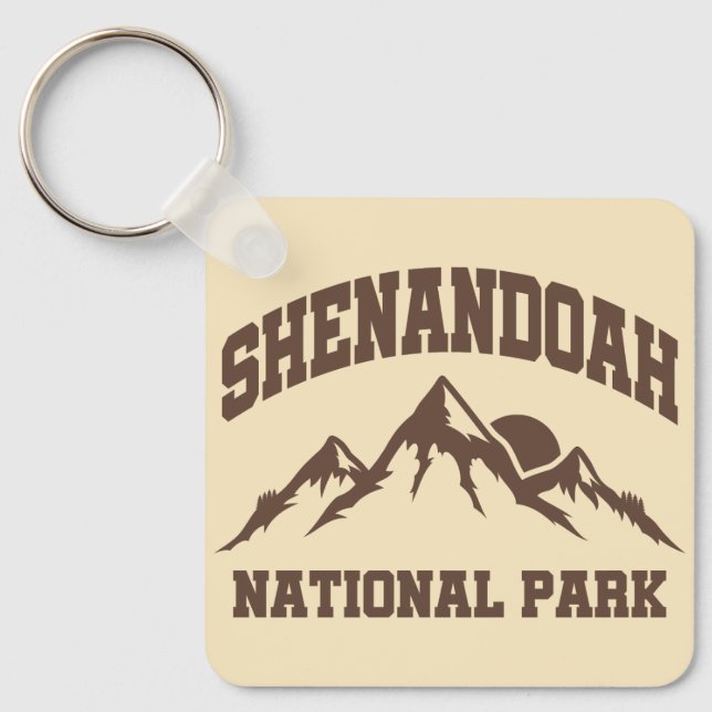 Shenandoah National Park Keychain (Front)