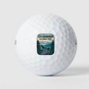 Shenandoah National Park Landscape Golf Balls