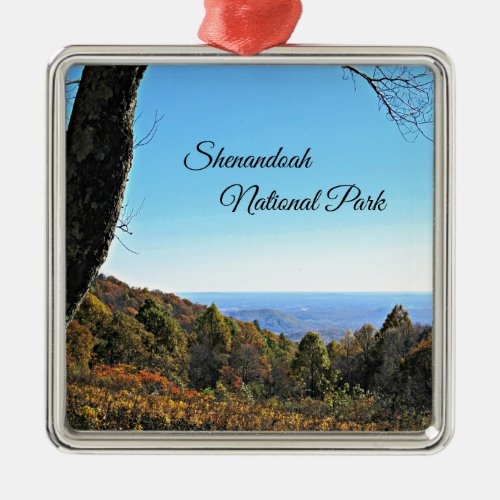 Shenandoah National Park Metal Ornament