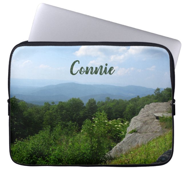 Shenandoah National Park Personalized Laptop Sleeve (Front)