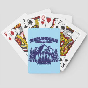 Shenandoah National Park Poker Cards