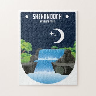 Shenandoah National Park Quiet Night Virginia Jigsaw Puzzle