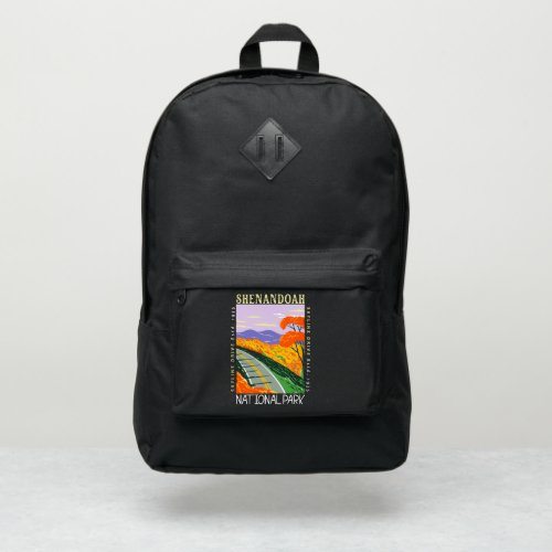 Shenandoah National Park Skyline Drive Distressed Port Authority Backpack