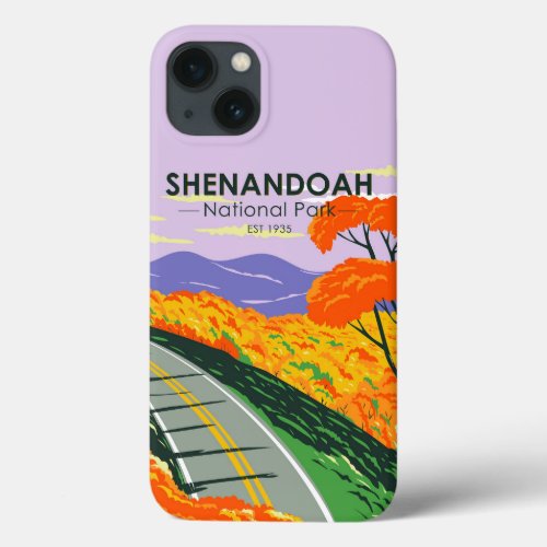 Shenandoah National Park Skyline Drive Virginia  iPhone 13 Case