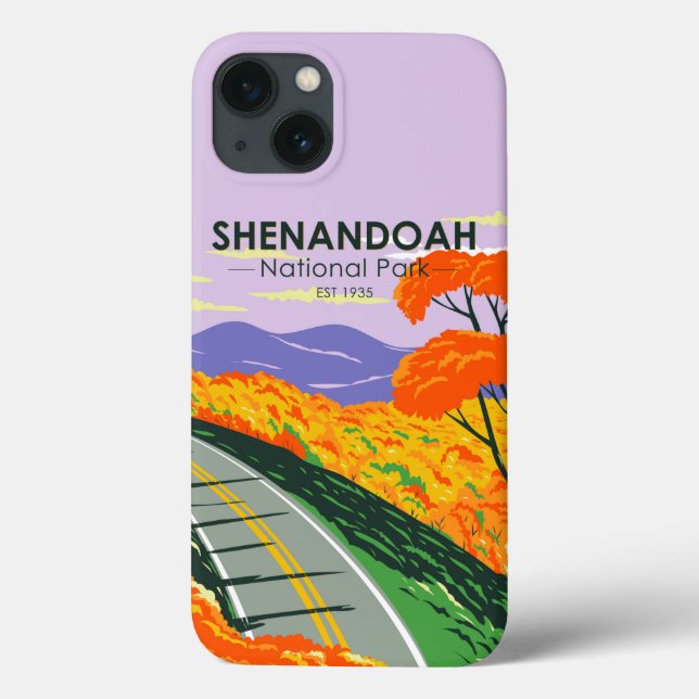 Shenandoah National Park Skyline Drive Virginia  Case-Mate iPhone Case (Back)