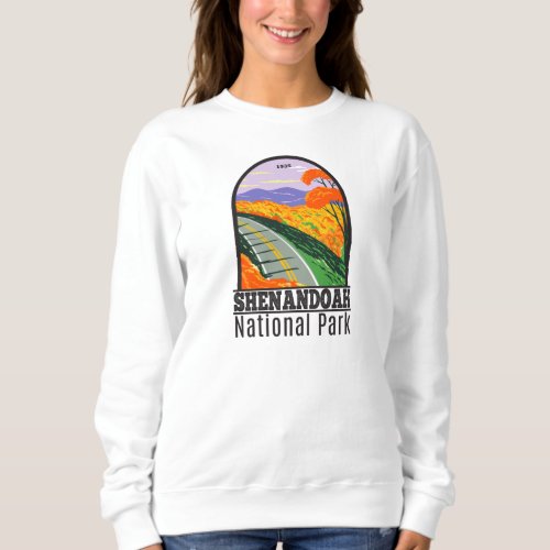 Shenandoah National Park Skyline Drive Virginia  Sweatshirt