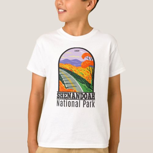 Shenandoah National Park Skyline Drive Virginia T_ T_Shirt