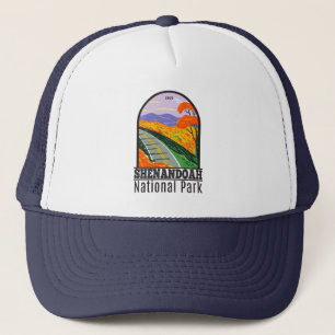 Shenandoah National Park Skyline Drive Virginia Trucker Hat