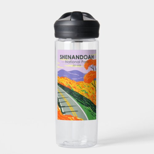 Shenandoah National Park Skyline Drive Virginia Water Bottle