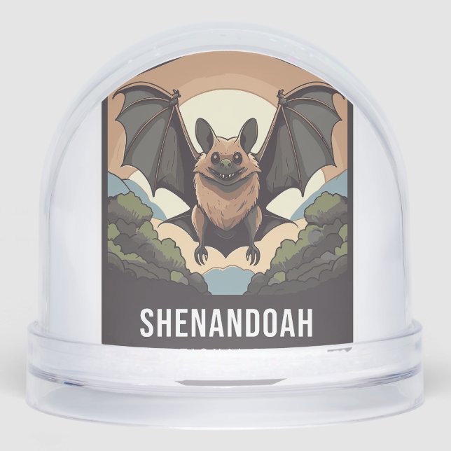 Shenandoah National park Snow Globe (Front)