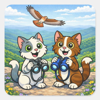 Shenandoah National Park Square Sticker