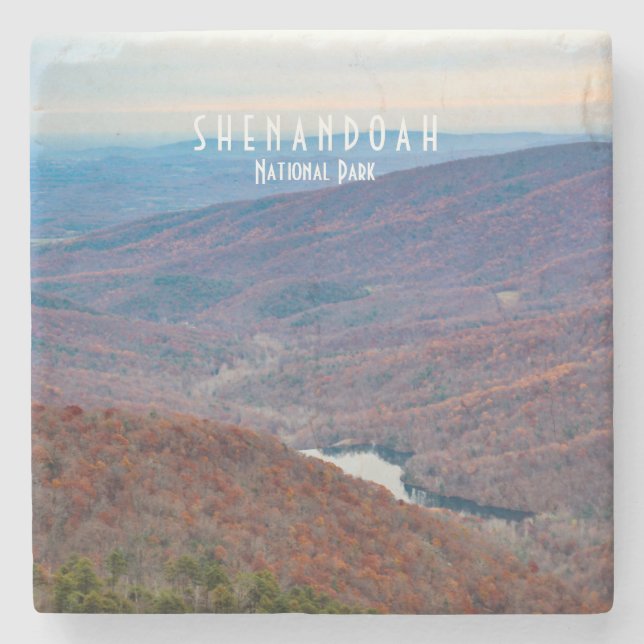 Shenandoah National Park Stone Coaster (Front)