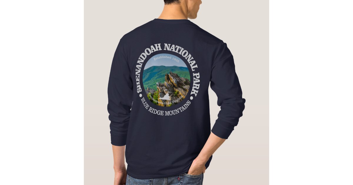 shenandoah national park t shirts