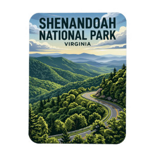 Shenandoah National Park USA Magnet