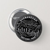 Shenandoah National Park Virginia Monoline Button (Front & Back)