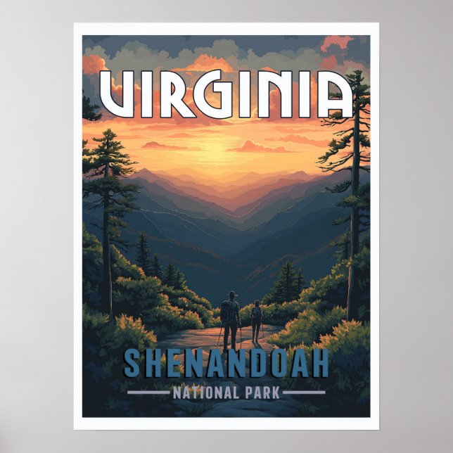 Shenandoah National Park, Virginia  Poster (Front)