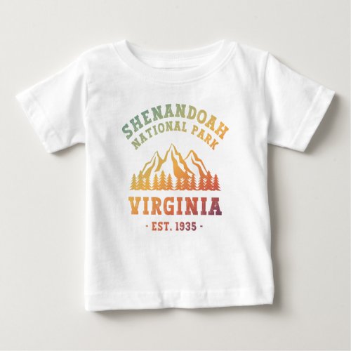 Shenandoah National Park Virginia USA Baby T_Shirt