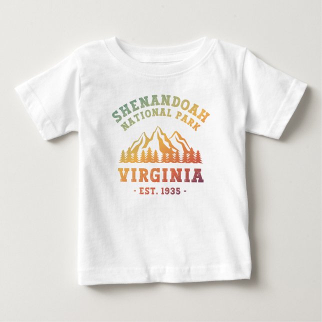 Shenandoah National Park Virginia USA Baby T-Shirt (Front)
