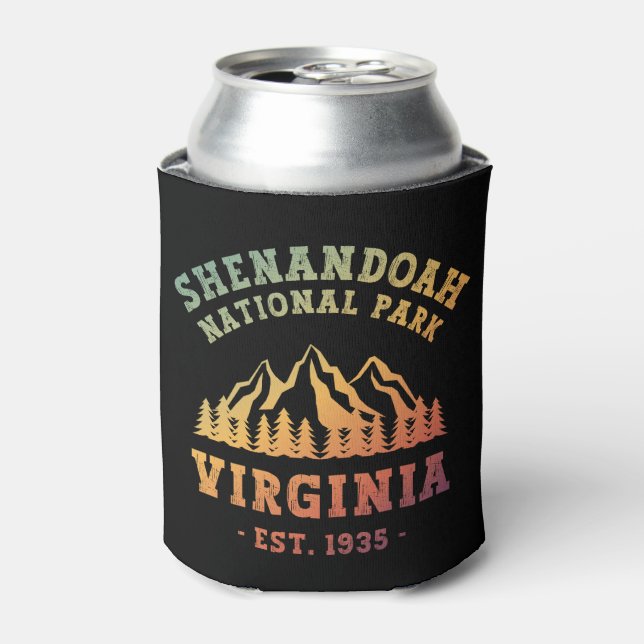 Shenandoah National Park Virginia USA Can Cooler (Can Front)