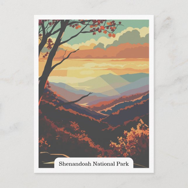 Shenandoah National Park, Virginia USA Postcard (Front)