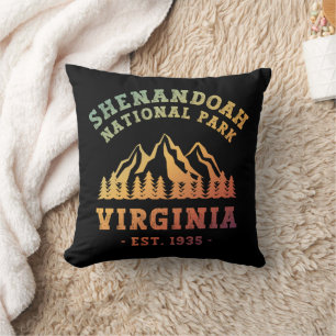 Shenandoah National Park Virginia USA Throw Pillow