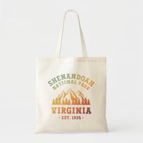 Shenandoah National Park Virginia USA Tote Bag