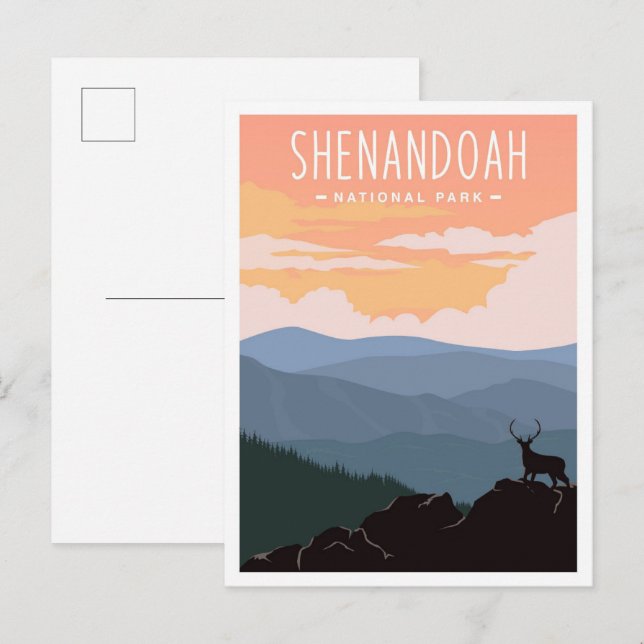Shenandoah National Park Virginia USA Travel  Postcard (Front/Back)