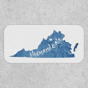 Shenandoah National Park Virginia Wood Grain Patch