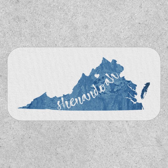 Shenandoah National Park Virginia Wood Grain Patch (Front)