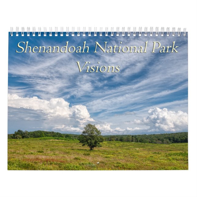 Shenandoah National Park Visions Calendar (Cover)