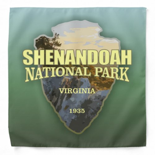 Shenandoah NP arrowhead Bandana
