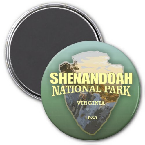 Shenandoah NP arrowhead Magnet