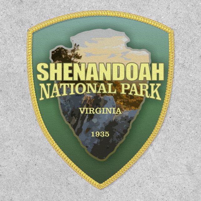 Shenandoah NP (arrowhead)  Patch (Front)