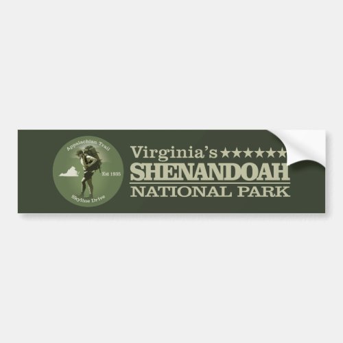 Shenandoah NP Bumper Sticker
